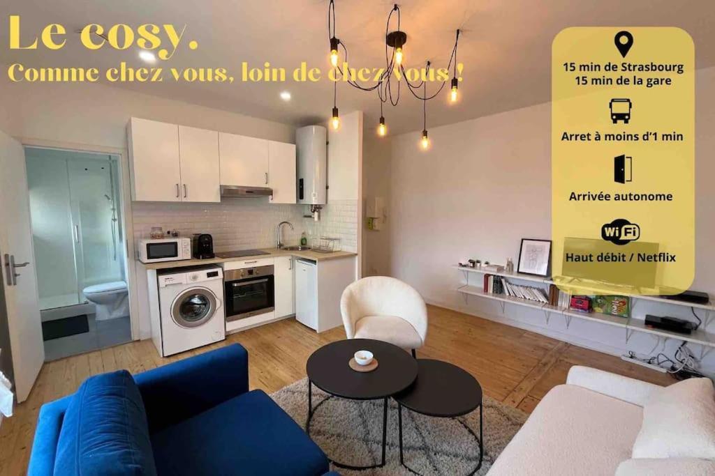 Апартаменты Le Cosy T2 15 Min De Strasbourg Bischheim Экстерьер фото